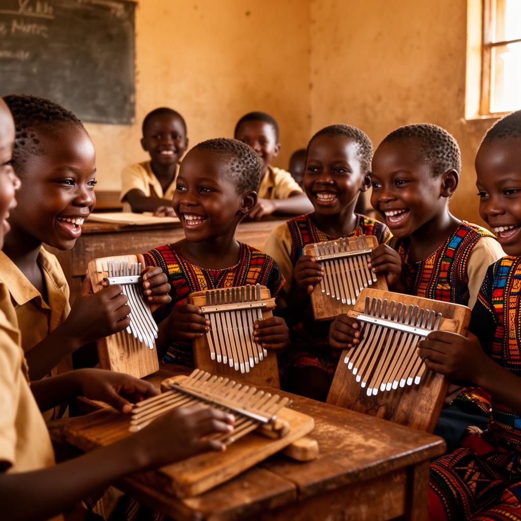 Teaching Mbira in Zimbabwean Schools